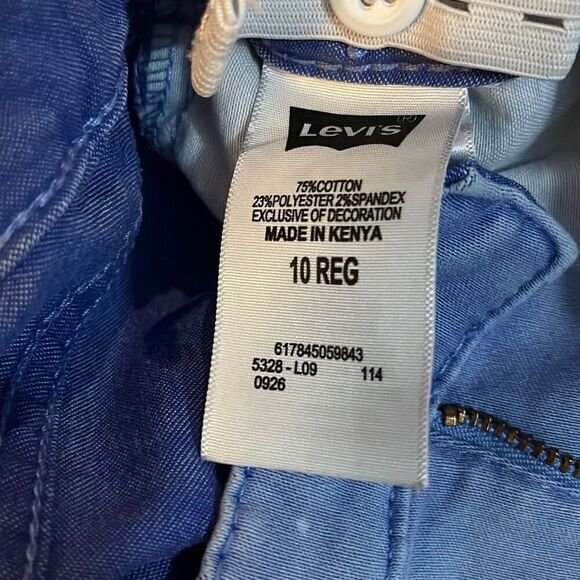 Girls Levi’s Cropped Denim Legging - Picture 7 of 7